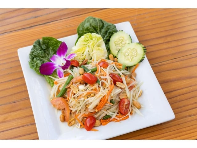 Lao Papaya Salad.