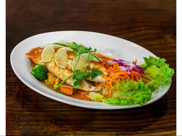Sea Bass Lime Chili.