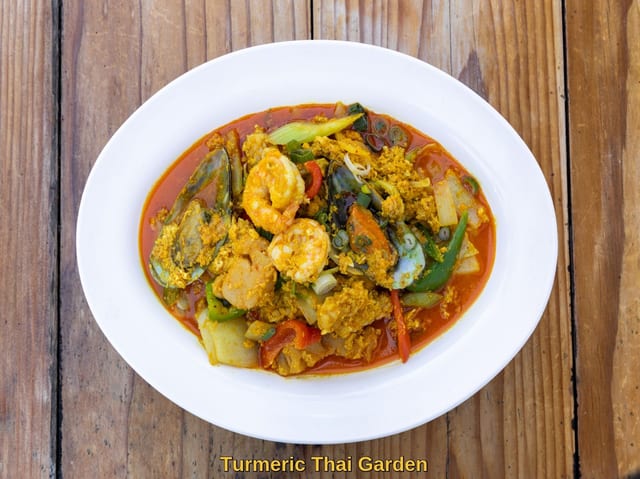 Turmeric Seafood.